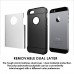 iPhone 5/5S Outfit Aluminum and Polycarbonate Dual Case, Black & Silver